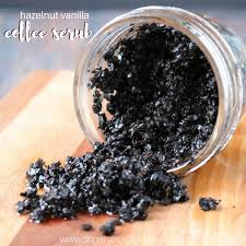 How about coffee grounds for face scrub? Hazelnut Coffee Scrub Sugar Spice And Glitter