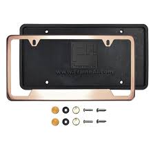 The copper rose is an easy, affordable project that requires minimal time or tools to make. Ka Depot Silicone Back Guard Bottom Cut Out License Plate Holder Rose Gold Chrome Polish Mirror License Plate Frame T304 Stainless Steel Metal Screw Caps Walmart Com Walmart Com