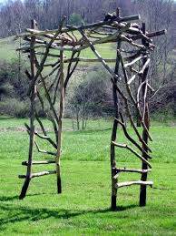 Driftwood Trellis Garden Archway Rustic Trellis Diy Garden Trellis