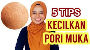 Terpaksa redha setelah pelbagai cara gagal untuk kecilkkan pori muka. Mengecilkan Liang Atau Poket Di Muka