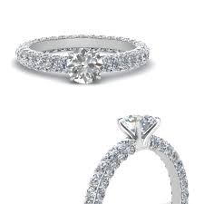 Maybe you would like to learn more about one of these? Eternity Round Cut Diamond Engagement Ring In 14k White Gold Fascinating Diamonds