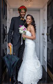 African American Black And White Wedding Party Beautiful Nontraditional African American Couple Wedding Portraits At The Newton White Man African American Weddings African American Couples Bride Inspiration