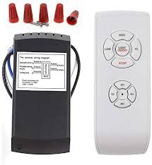 Wiring ceiling fans can seem complicated, but the task really just depends on the type of fan you are installing and how you want it to operate. Universal Ceiling Fan Remote Control Kit 3 In 1 Ceiling Fan Light Timing Speed Remote For Hunter Harbor Breeze Westinghouse Honeywell Other Ceiling Fan Lamp Amazon Com