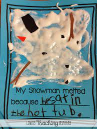 The Primary Pack Sneezy The Snowman Puffy Craftivity Winter Kindergarten Winter Preschool Sneezy The Snowman
