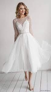 Olivia Bottega 2021 Wedding Dresses Wedding Inspirasi Civil Wedding Dresses Modern Bridal Dress Knee Length Wedding Dress