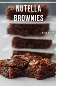 Nutella Brownies Baker Jo S Easy Chewy Nutella Brownie Recipe Recipe In 2020 Nutella Recipes Brownies Best Brownie Recipe Nutella Recipes Easy