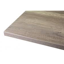 Plateau de table rond, oval ou rectangulaire en abs, robuste. Plateau De Table De Bar Restaurant Compactop En Stratifie Compact Hpl Starifie Massif Chene Country Finition Wood