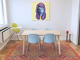 Dining Room Ikea Lisabo Table Ikea Leifarne Chairs Phil Teds Poppy High Chair Fab Habitat Lhasa Orange Violet 5 X 8 Recycled Plastic Woven Comedor