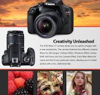Amazon.com : Canon Rebel T7 DSLR Camera with 18-55mm Lens ...