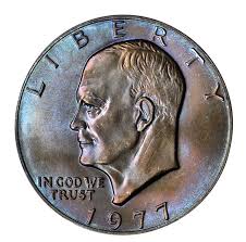 But did you check ebay? United States 1977 Eisenhower Dollar
