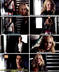 Bird In A Gilded Cage Movie Tvd 6x17 Stefan And Caroline Vampire Diaries Vampire Diaries Cast