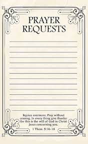 Our christians community would like to pray on your behalf. Free Printable Prayer Request Forms Printable Prayers Prayer Request Jesus Prayer