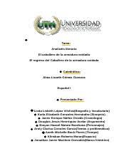 Has una breve viografia del autor de la armadura oxiada. Tarea Ii Parcial Tarea Analic U00e9is Literario El Caballero De La Armadura Oxidada El Regreso Del Caballero De La Armadura Oxidada Catedr U00e1tica Alma Course Hero
