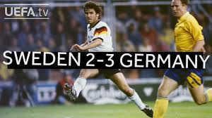 Die gruppensieger qualifizierten sich automatisch für die endrunde. Germany Edge Past Sweden To Reach Euro 1992 Final Youtube