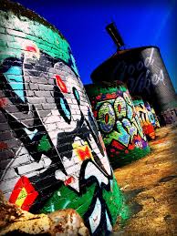 Good Vibes Silo Graffiti Park Asheville Nc Street Art Graffiti Art