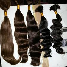black indian remy bulk human hair for