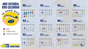 Victoria has extended its state of emergency for another four weeks as authorities combat the coronavirus. Awu Victoria Construction Calendar The Australian Workers Union The Australian Workers Union