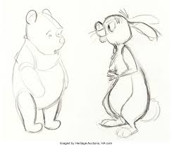 Shepard, who was asked to illustrate the book in. Winnie The Pooh And Rabbit Animation Drawings Original Art Group Lot 13249 Heritage Auctions