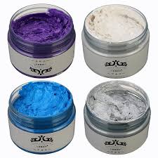 Type Hair Coloring Creamcolor Blue Gray White Purple Please Choose The One You Like Size App 7 5cm D H Packing Si Diy Hair Dye Diy Hair Wax Diy Hairstyles