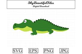 Free svg files for download. Crocodile Svg Cartoon Animal Svg Eps Png And Jpg 540531 Illustrations Design Bundles