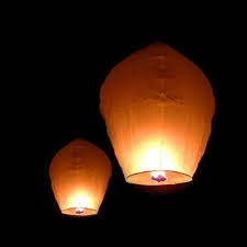 Z Ztdm 50 Pack Fire Sky Lanterns Chinese Paper Sky Flying Wishing Lantern Lamp Candle Party Wedding Wish Kongming Wish Lanterns White Candle Lamp Sky Lanterns Lantern Lamp