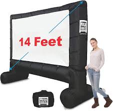 1600 x 1600 jpeg 451 кб. Amazon Com Easygo Products 14 Inflatable Mega Movie Screen Canvas Projection Screen For Outdoor Parties Movie Cinema Is Guaranteed To Thrill And Excite Includes Inflation Fan Tie Downs And Storage Bag