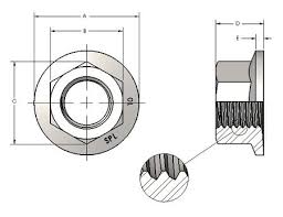 Plain Color A4 70 Stainless Steel Nuts M10 A2 A4 Grade For