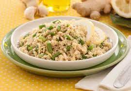 Quinoa Al Pesto Di Fagiolini Con Zenzero E Limone Cucina Naturale Ricetta Ricette Idee Alimentari Quinoa