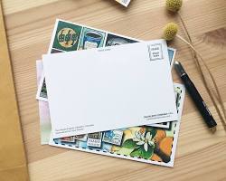 Image of Paper Factory postcard shop in NYC