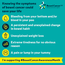 | common symptoms of bowel cancer cancer include: We Hear You April Is Bowelcancerawarenessmonth Bowel Cancer Is The Second Most Common Cause Of Death From Cancer In The Uk Symptoms Are Easily Missed Or Confused With Less Serious Conditions