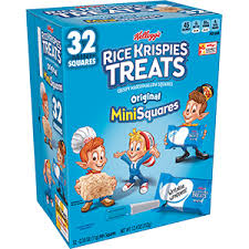 rice krispies treats mini squares