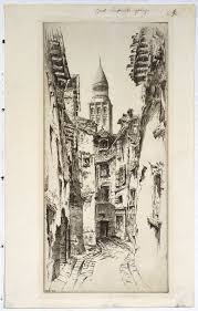 John Taylor Arms 1887 1953 A Tower Of Saint Front Perigueux 1928 Avec Images Dessin Peinture Artiste