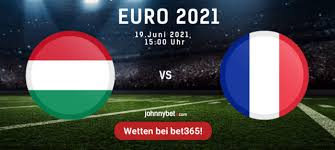 Während ungarns torhüter und die fans im glutofen von budapest das hart erkämpfte 1:1 (1:0) gegen frankreich ohrenbetäubend wie einen sieg feierten. Ungarn Frankreich Wettquoten Em 2021 Wett Tipps Analyse