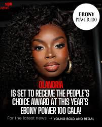 Love Island USA's Olandria is set to receive the People's Choice Award at  this year's Ebony Power 100 Gala! 😍 #ebony #ebonypower100 #gala #olandria  #youngboldandregal #loveislandusa #loveisland