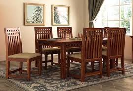 Adolph 6 Seater Dining Set Honey Finish 6 Seater Dining Table 8 Seater Dining Table Buy Dining Table