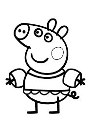 54 Disegni Di Peppa Pig Da Colorare Peppa Pig Libri Da Colorare Cartoni Animati