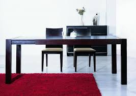 This page is a sub category of contemporary furniture. Extendable Contemporary Dining Table In Wenge Color Boise Idaho Bha2
