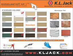 Sika Sealant Coverage Chart Asphalt Products In Denver Co