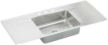 single bowl stainless steel sink with