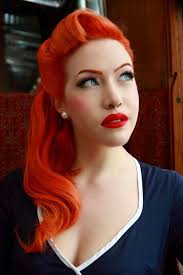 Pin By Anja Senn On Ummmm I Like Her Medium Length Hair Styles Rockabilly Hair Hair Styles