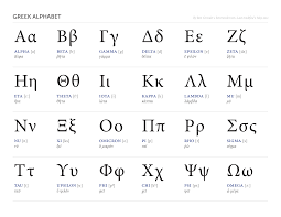 Greek Alphabet Ben Crowder Greek Alphabet Alphabet