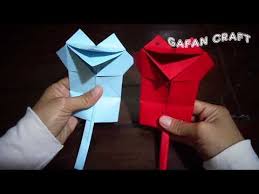 Melipat Kertas Origami Katak Bicara Youtube