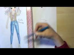Topmodel Jeans Zeichnen Youtube