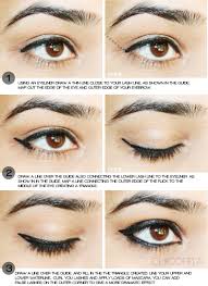 So, follow this step by step tutorial to get perfect cat eye makeup look. How To Draw A Cat Eye Makeup Step By Step Saubhaya Makeup