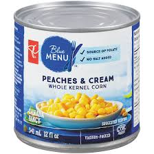 Maybe you would like to learn more about one of these? Pc Blue Menu Whole Kernel Corn Peaches Cream No Salt Added Pc Ca