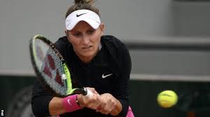 Perdió en octavos de final ante la kazaja rybakina. French Open 2020 Marketa Vondrousova Out Elina Svitolina Garbine Muguruza Through Bbc Sport