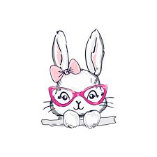 Most relevant trending newest best selling. Cute Bunny Face Leopard Print Glasses Easter T Shirt