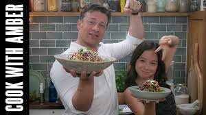 Crunchy Rainbow Coleslaw With Jamie Oliver Cook With Amber Youtube