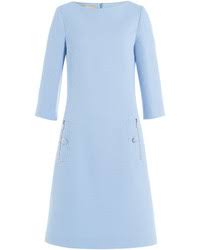 Women S Light Blue Dresses By Michael Kors Lookastic