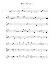 Sheet music with letters print sheet music easy piano sheet music printable sheet music free sheet music. Amazing Grace Clarinet By Digital Sheet Music For Individual Part Sheet Music Single Solo Part Download Print S0 280525 Sheet Music Plus
